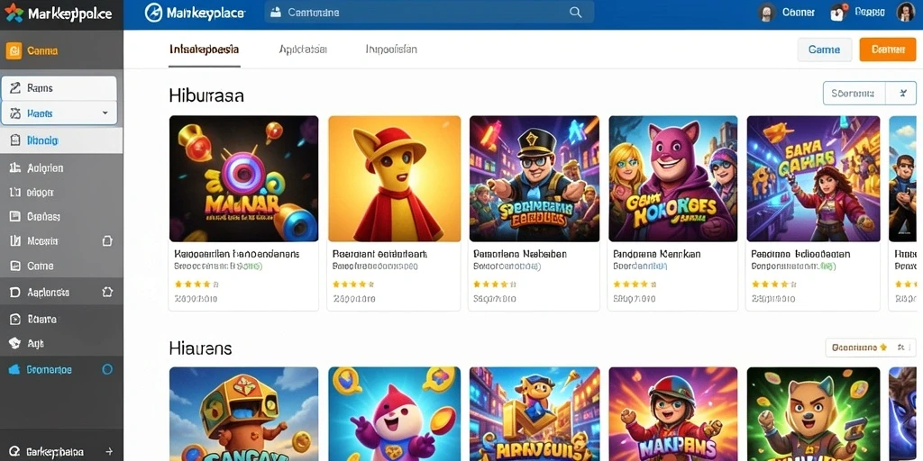 Tampilan antarmuka CALO288 yang menarik dan user-friendly.