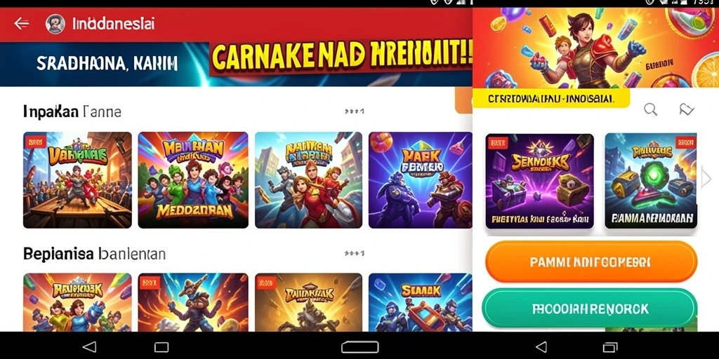 Tampilan antarmuka utama DUIT188 yang menarik.
