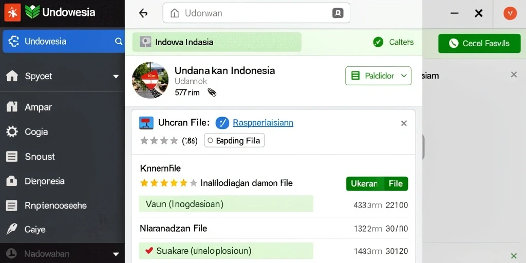Tampilan antar muka yang menarik dan user-friendly.