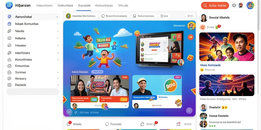Tampilan antarmuka yang user-friendly dan menarik.