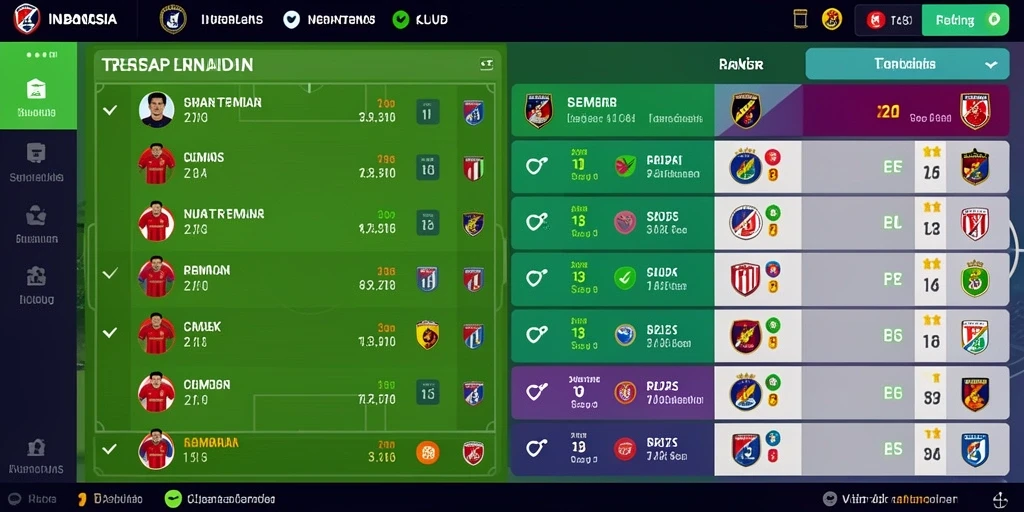 Screenshot menunjukkan antarmuka permainan yang menarik.