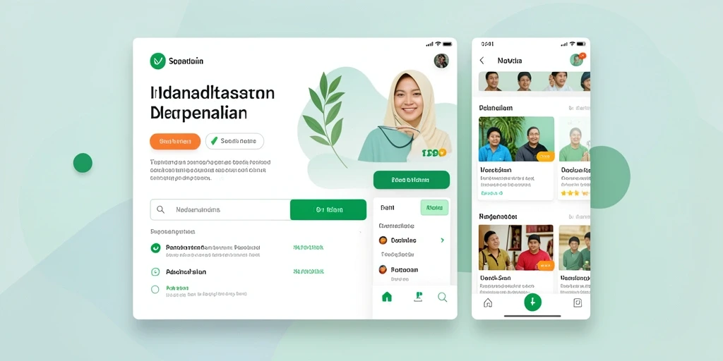 Tampilan antarmuka yang ramah pengguna dan menarik.