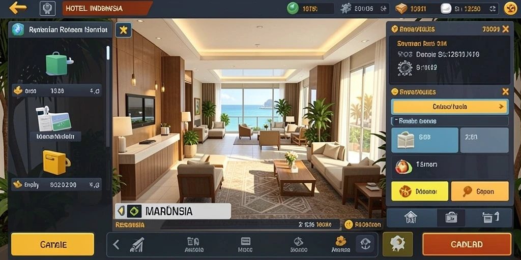 Tampilan antarmuka yang modern dan user-friendly.