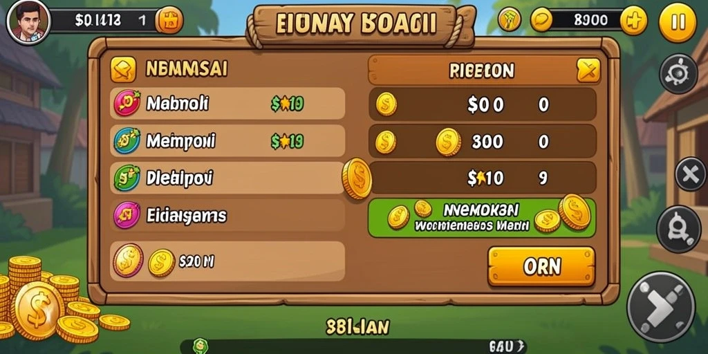 Tampilan menu utama yang informatif dan mudah dipahami.