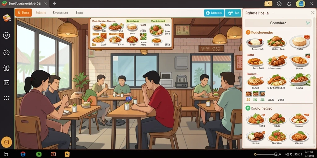 Tampilan antarmuka TEGALTOTO yang modern dan menarik.